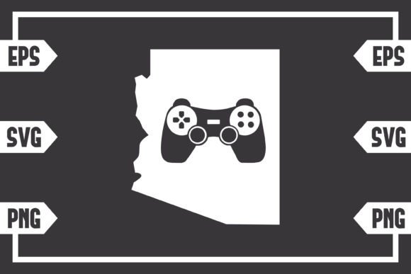 Arizona Gaming Controller: Graphics for Crafts & Web
