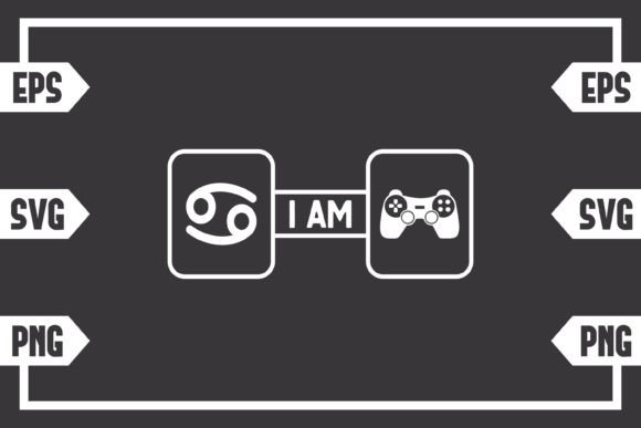 Cancer Sign & Controller: Graphics for Crafts