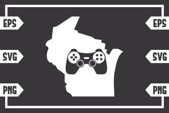 Fishing- Gaming Controller: Graphics for Crafts