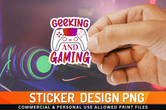 Gaming Sticker Graphics for Crafts Blogs