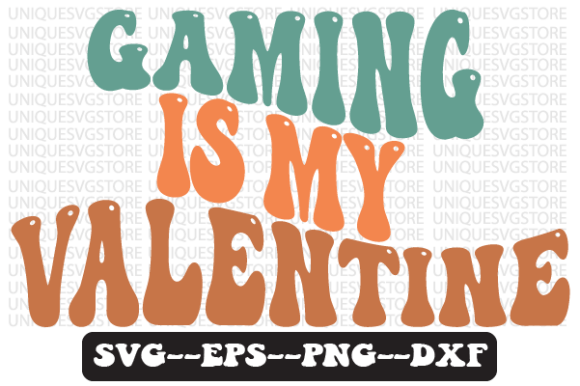 Gaming Valentine SVG: Retro Graphics for Crafts