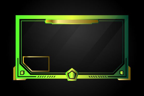 Gradient Overlay Stream Esport Gaming Graphics Templates