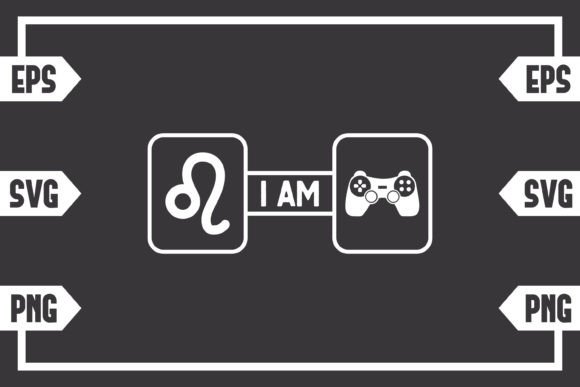 Leo Sign & Controller: Graphics for Crafts