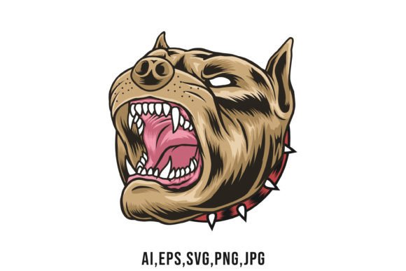Pitbull Vector for Crafts & Graphics