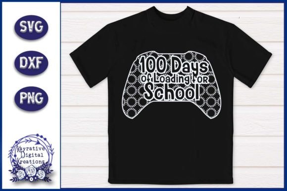 Reviewing the 100 Days of School Gamer Shirt Design