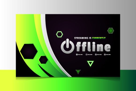 Stream is Offline E-sport Gaming Banner Graphics